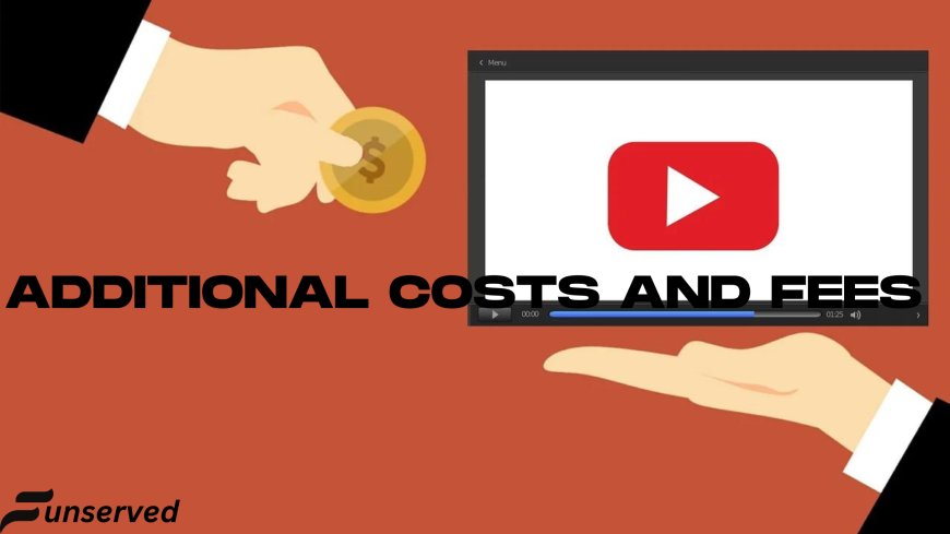 Youtube Additional Costs and Fees